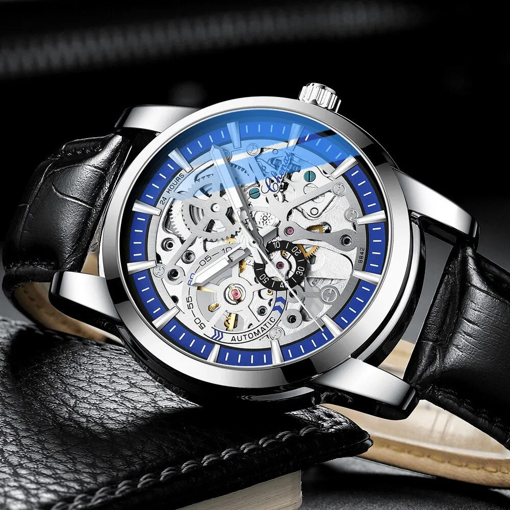 CHENXI Men&#39;s Watches Top Luxury Brand Automatic Mechanical Wristwatch Men Luminous Waterproof Business Watches Relogio Masculino