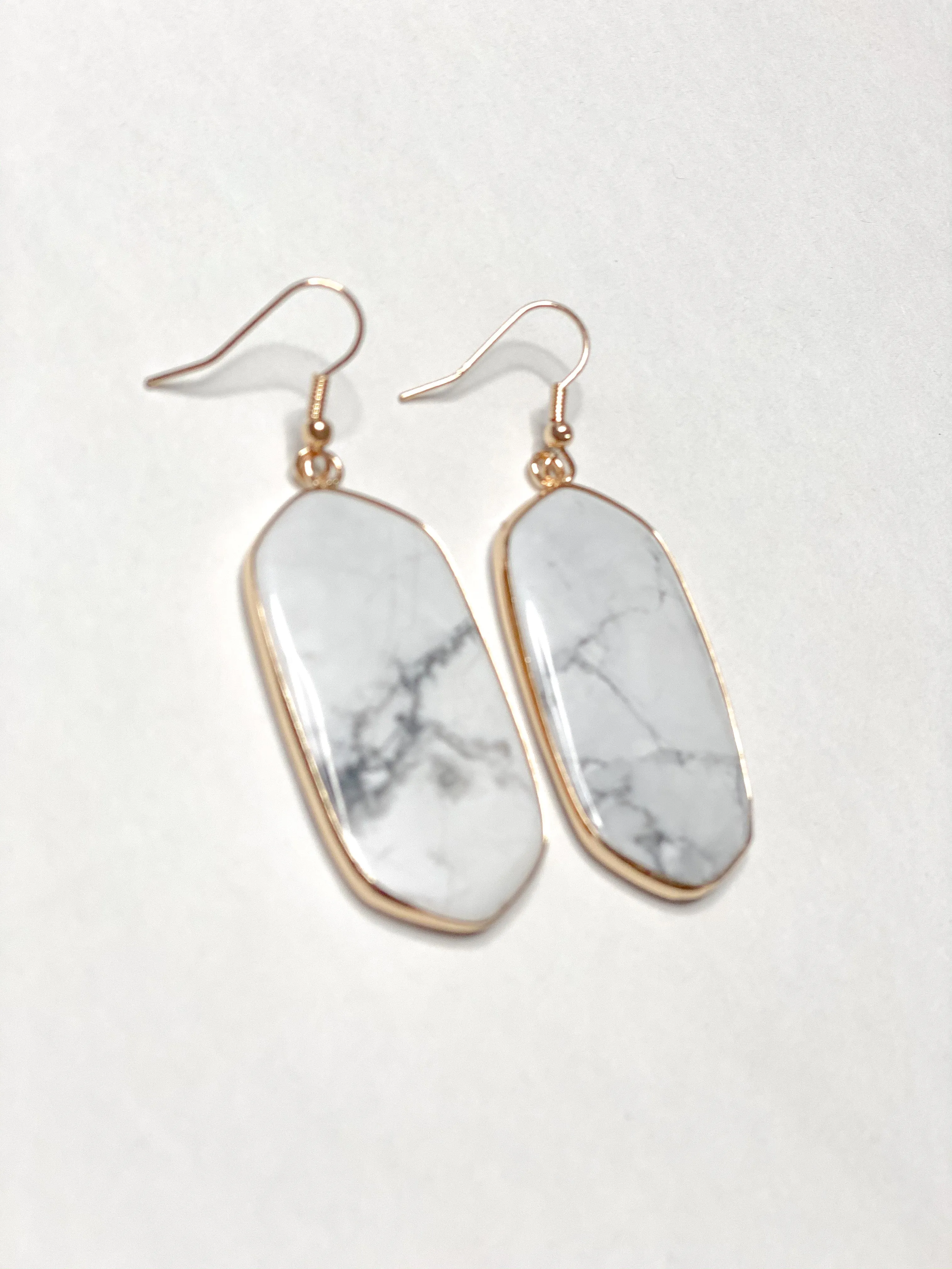 Chloe Marble Earrings