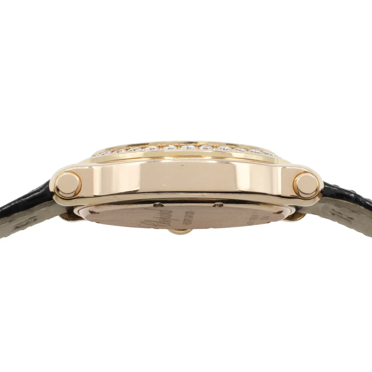 Chopard 18K Rose Gold Happy Sport Oval Quartz Ladies Watch 275350-5003