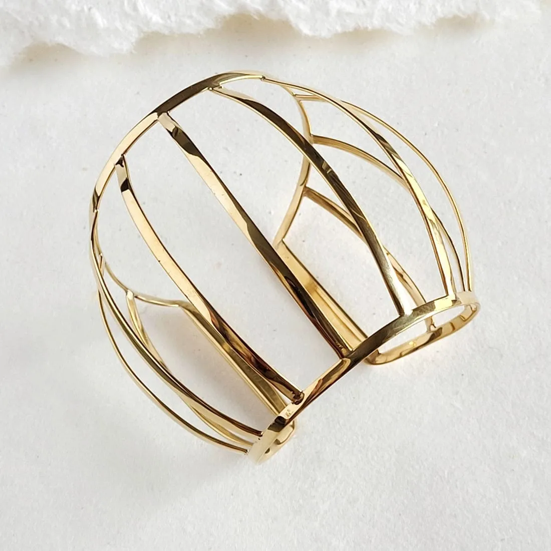 Chrystie Street Caged Dome Cuff