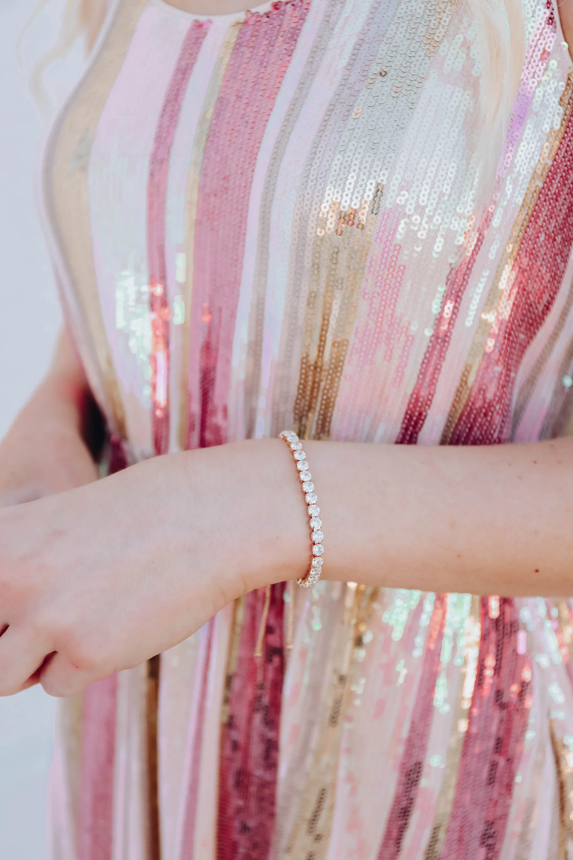 City Dreams Rhinestone Bracelet