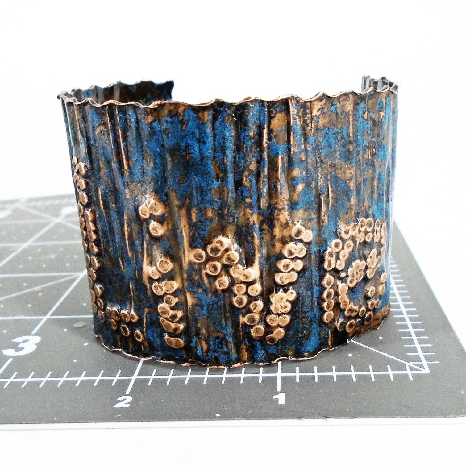 Copper  Handmade Boho Bracelet Cuff