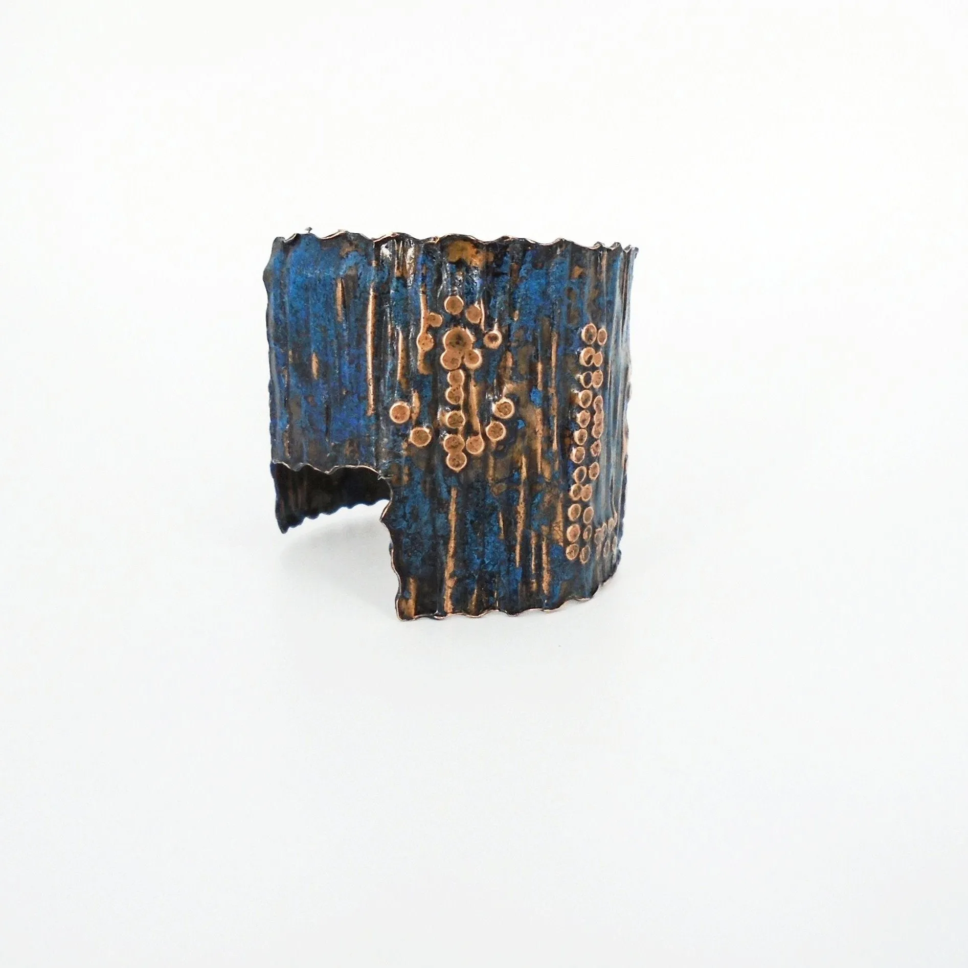 Copper  Handmade Boho Bracelet Cuff