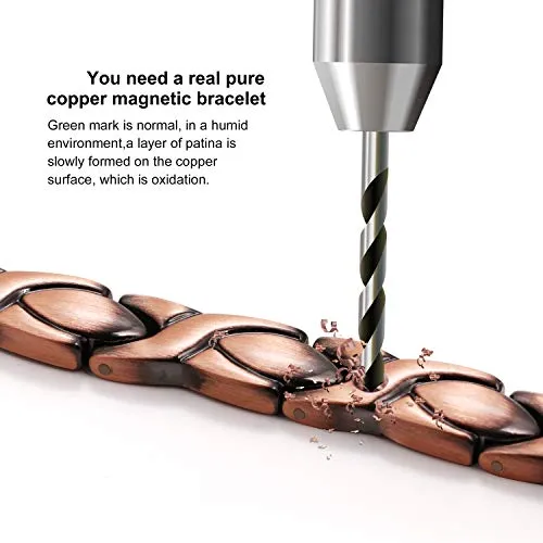 Copper Magnetic Anklet