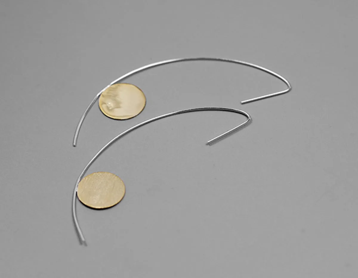 Crescent Drop Earring