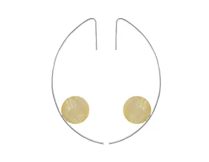 Crescent Drop Earring