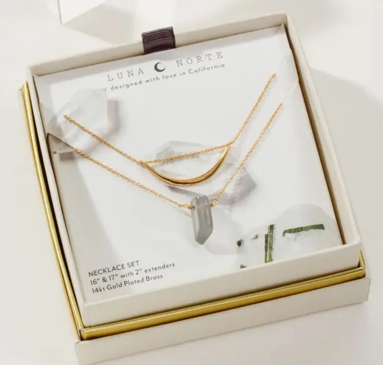 Crystal Clarity Necklace Set