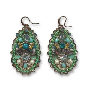 Crystie Teardrop Statement Earrings