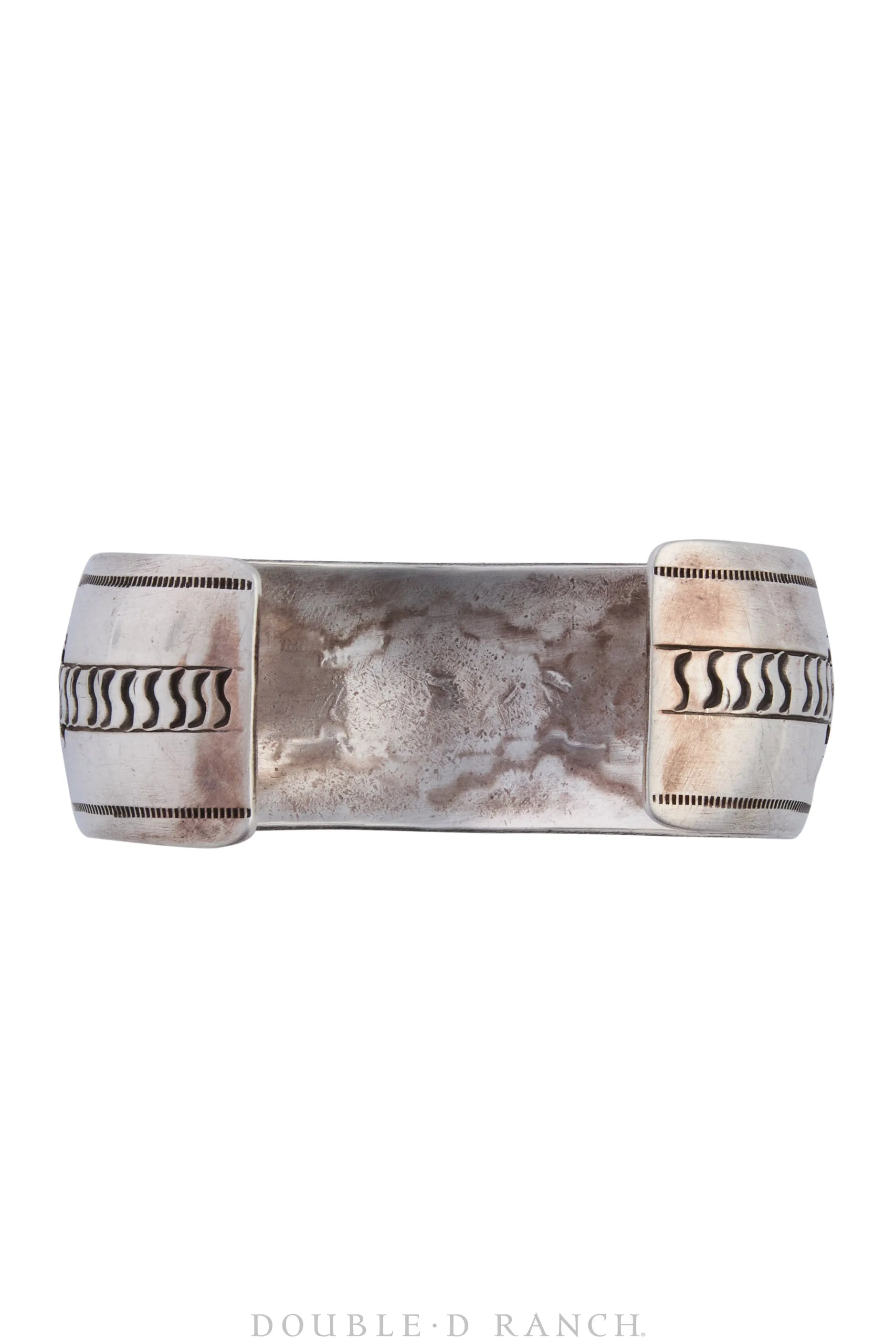 Cuff, Stampwork, Sterling Silver, Hallmark, Vintage, 3767
