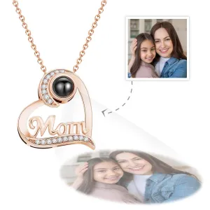 Custom Necklace Heart-shaped Gifts for Mum