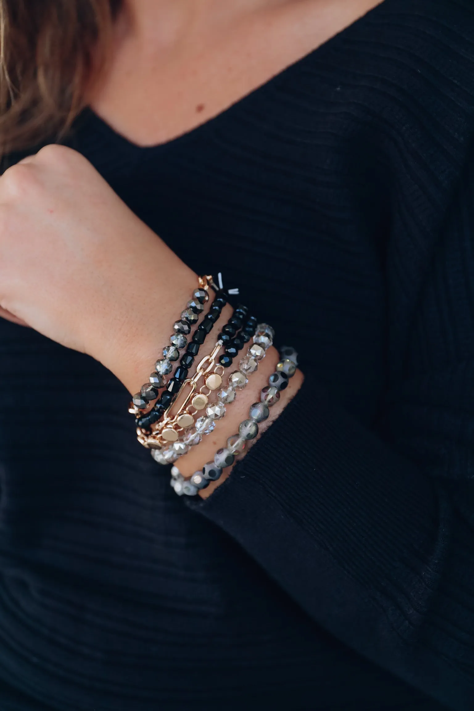 Day N' Night Bracelet Set - Black