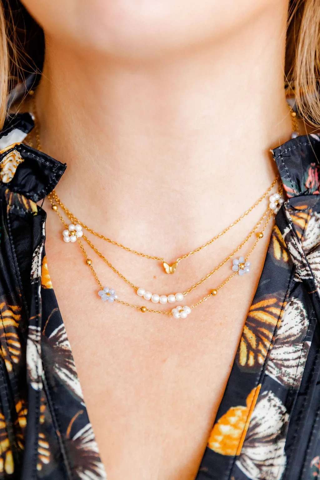 Delta Pearl Necklace