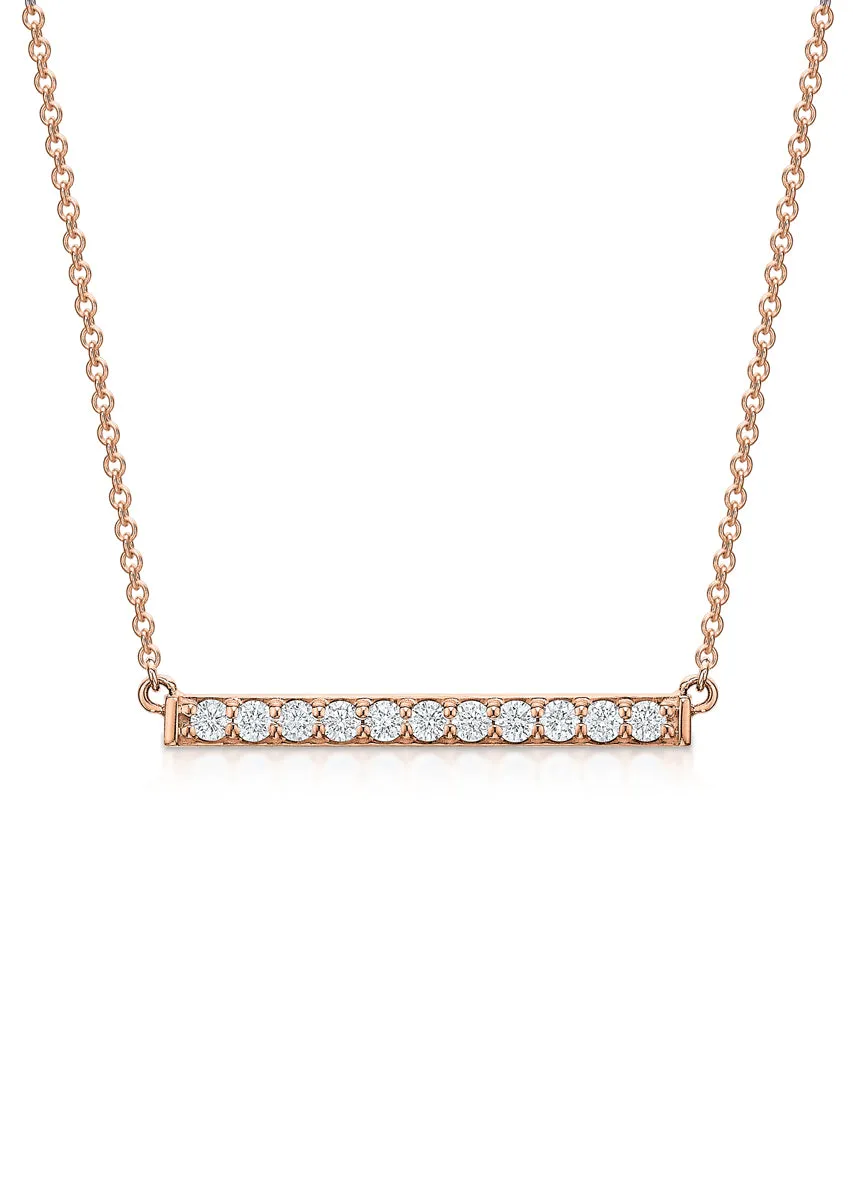Diamond Bar Pendant