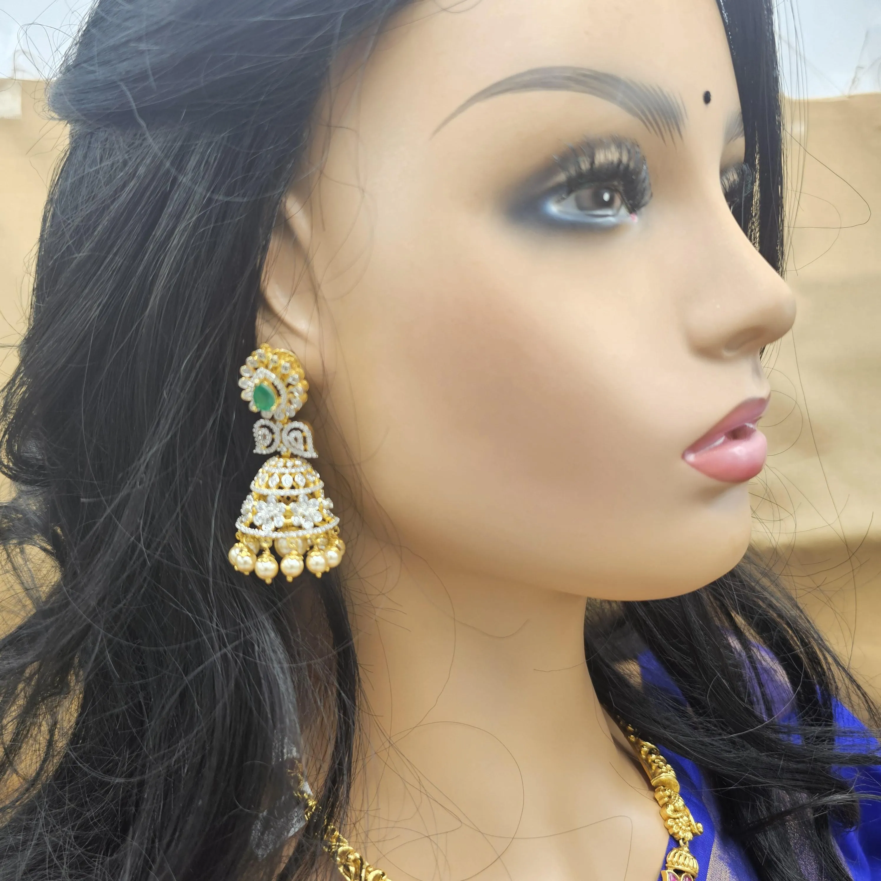 DIAMOND REP Jhumka