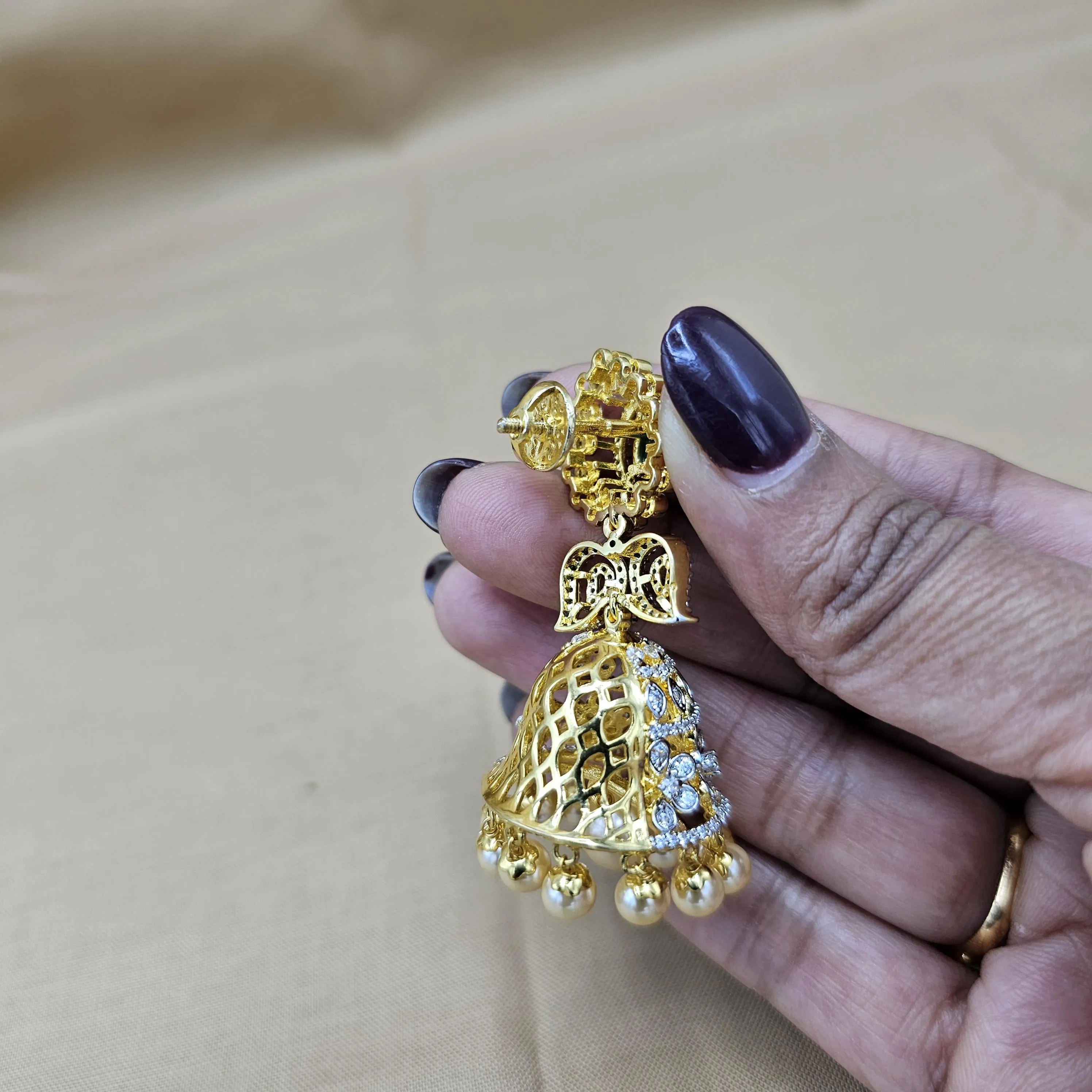 DIAMOND REP Jhumka