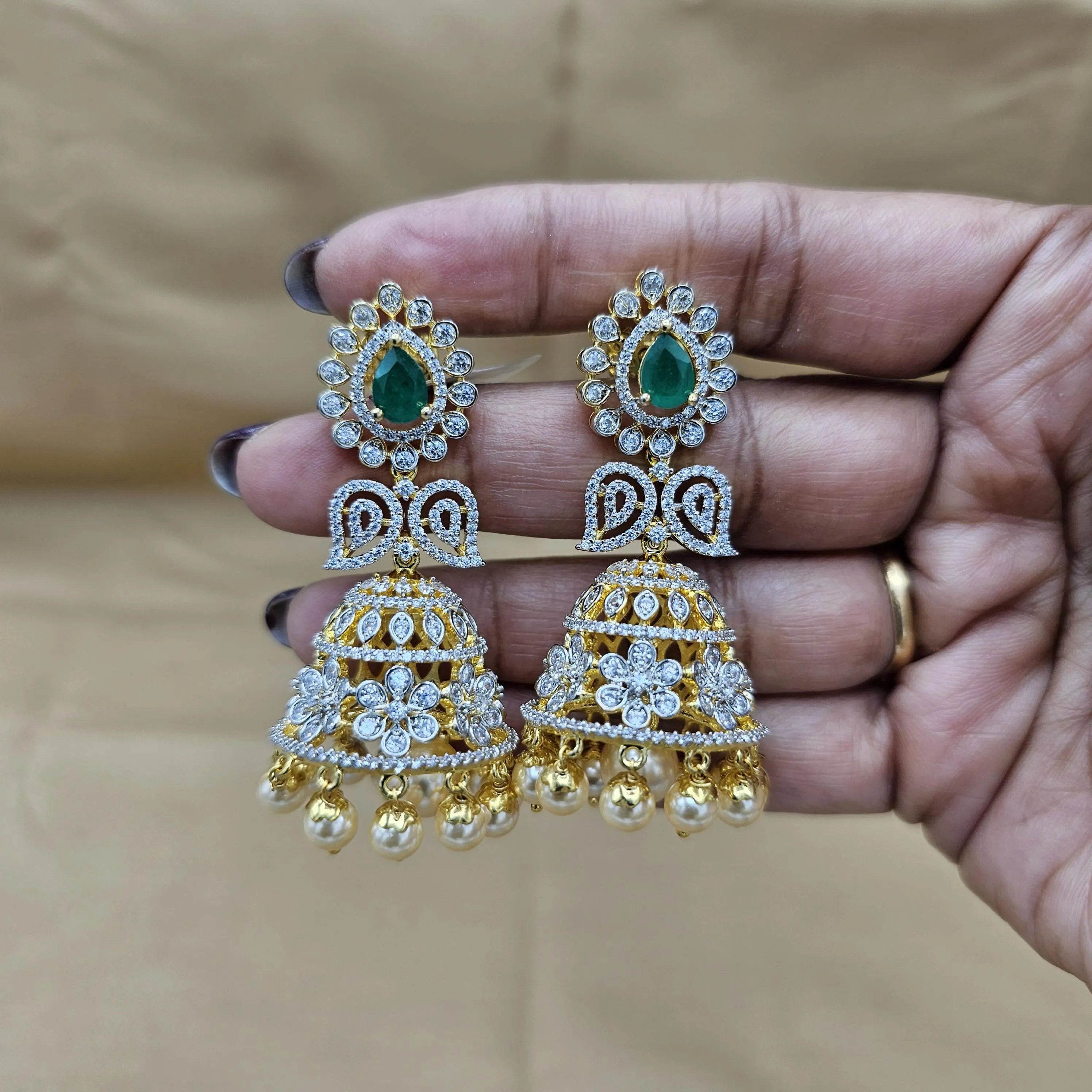 DIAMOND REP Jhumka
