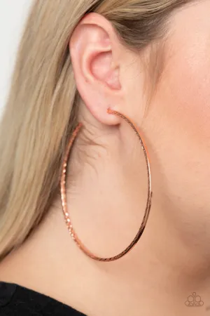 Diamondback Diva Copper Paparazzi Earrings