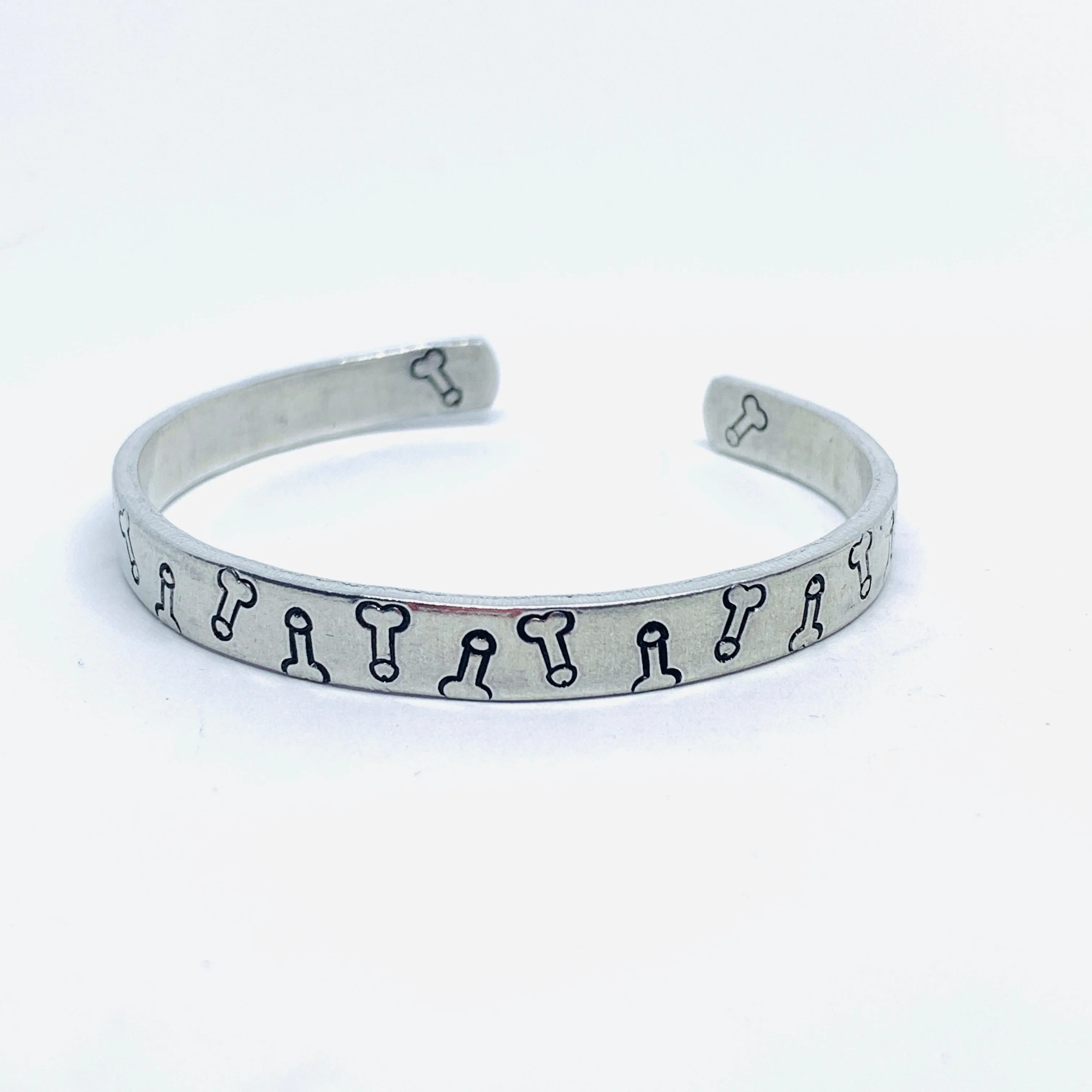 Dicks - Hand Stamped Cuff Bracelet