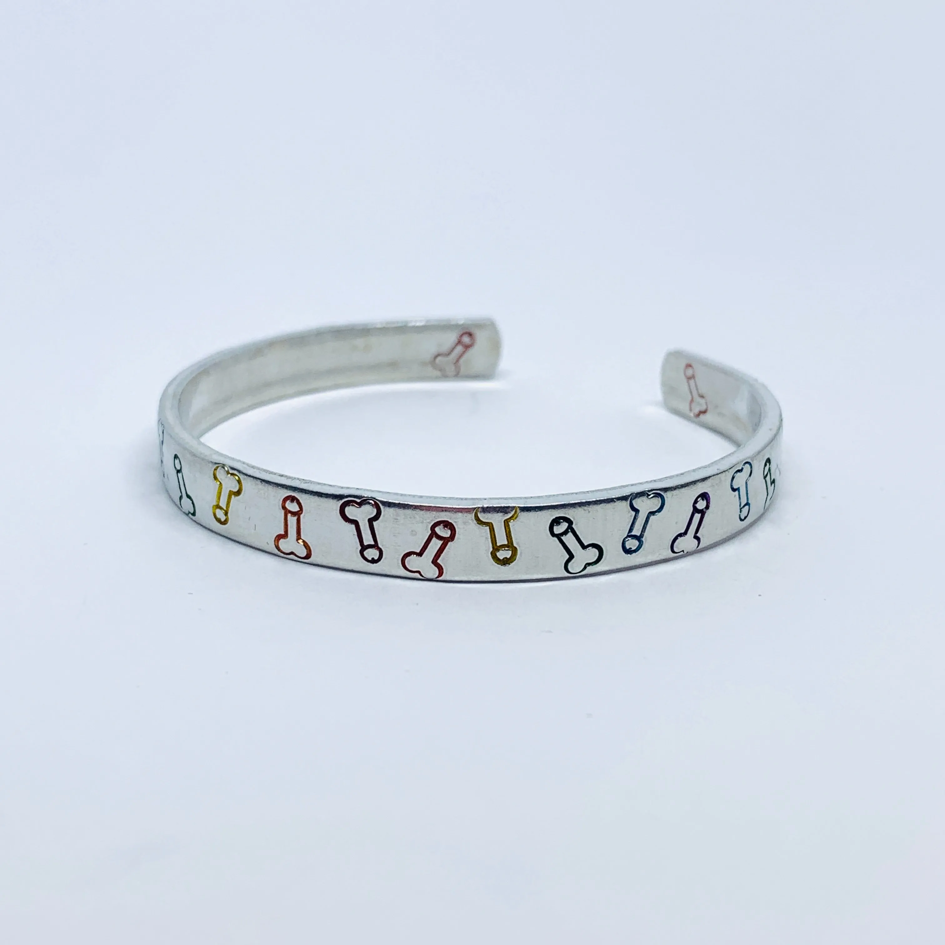 Dicks - Hand Stamped Cuff Bracelet