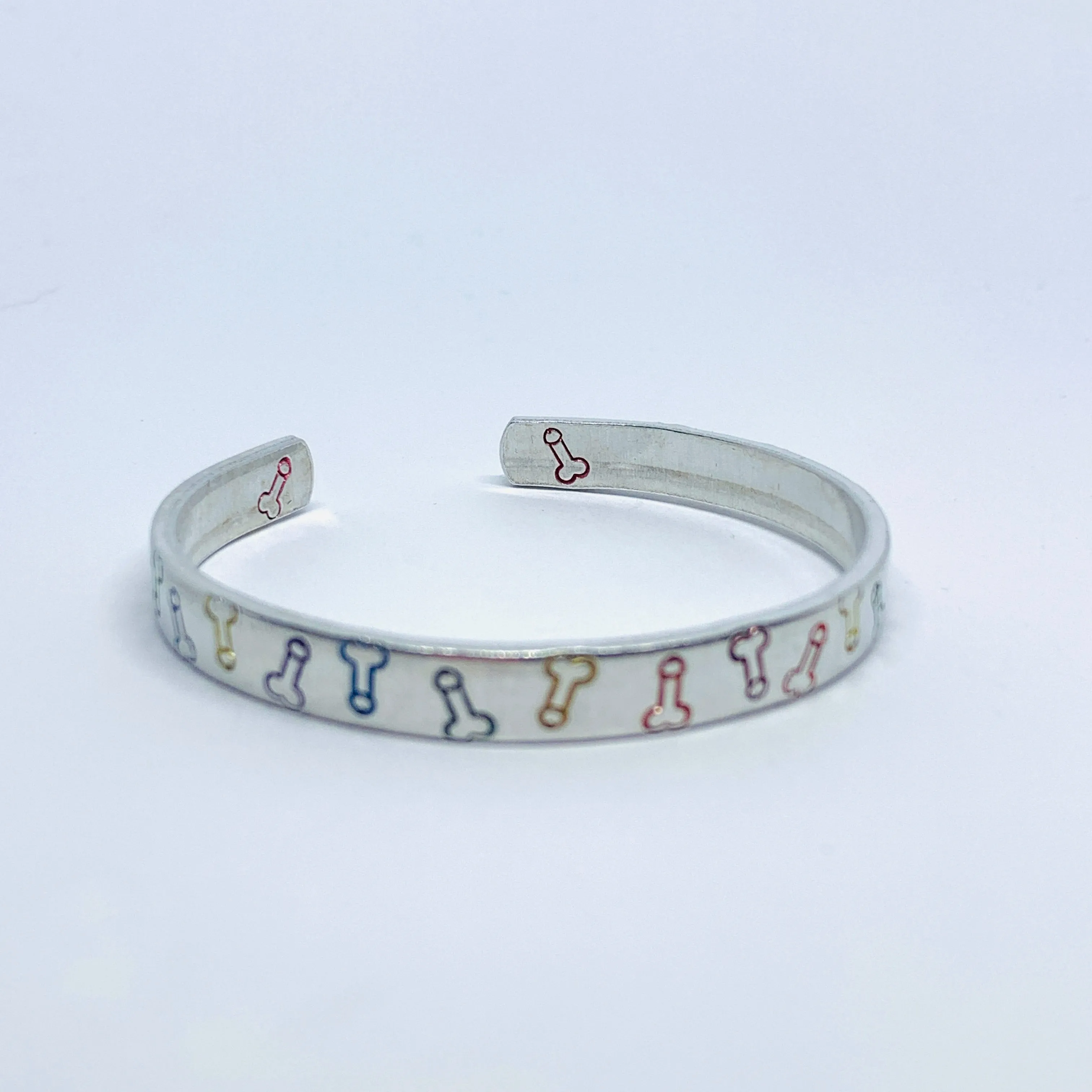 Dicks - Hand Stamped Cuff Bracelet