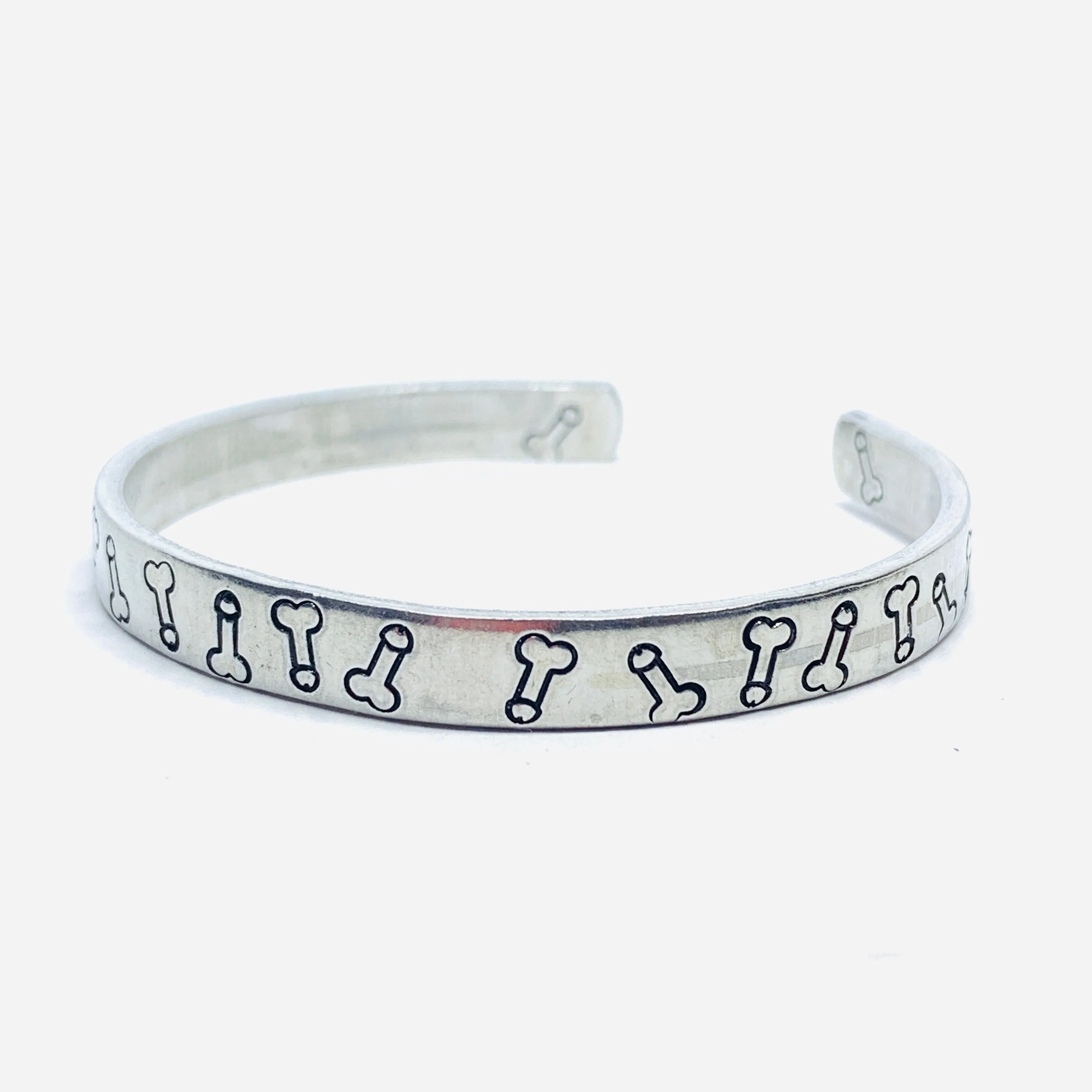 Dicks - Hand Stamped Cuff Bracelet