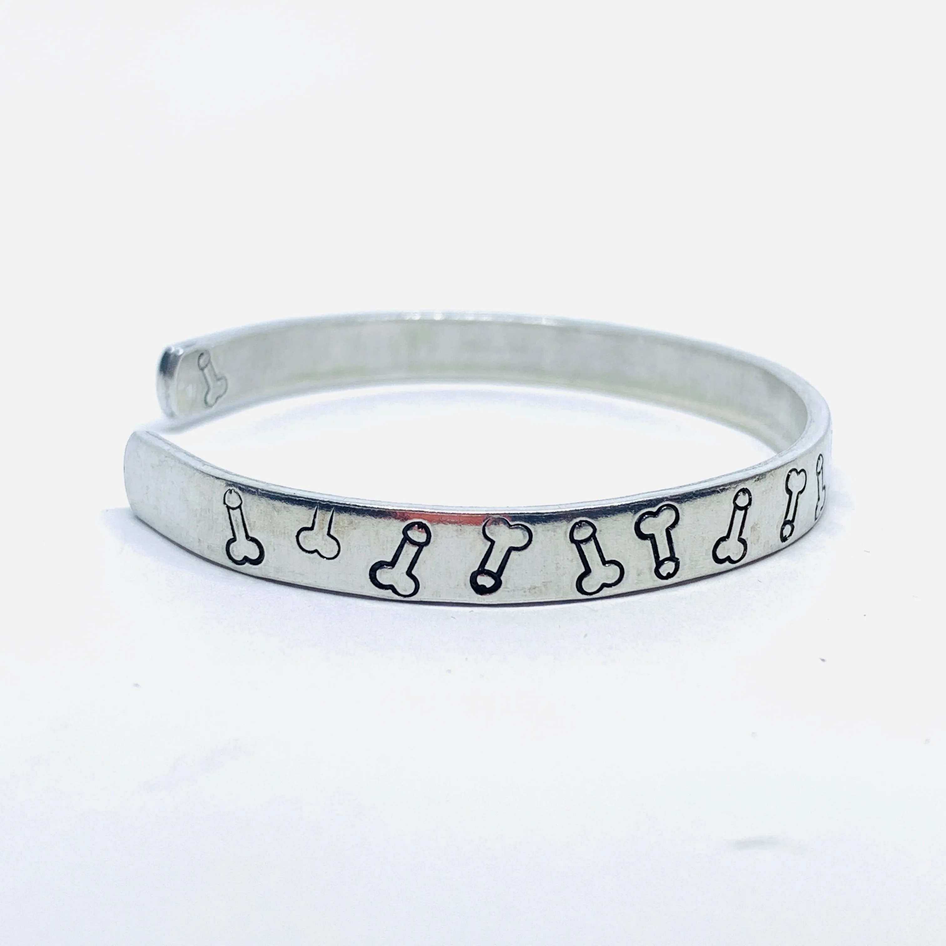 Dicks - Hand Stamped Cuff Bracelet