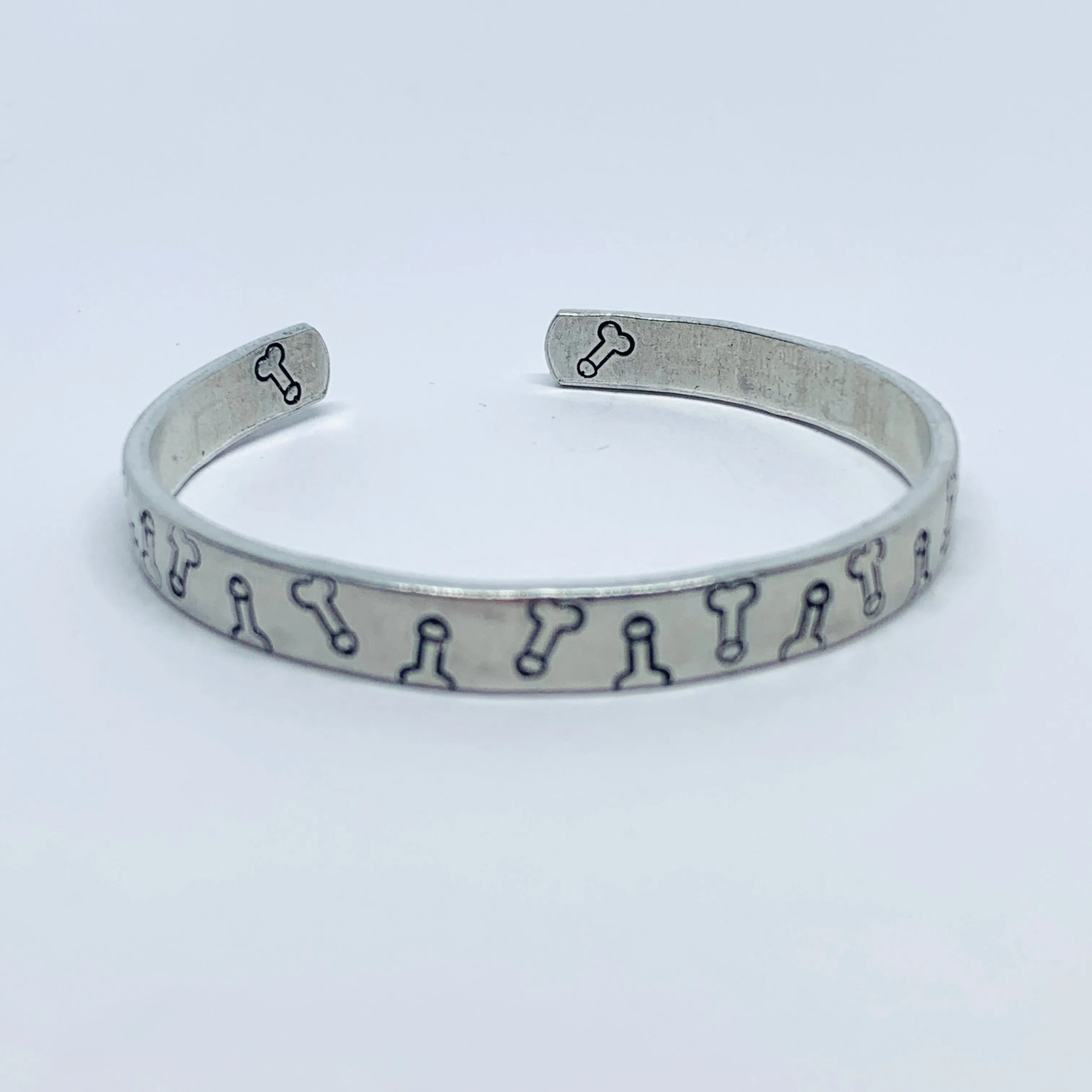 Dicks - Hand Stamped Cuff Bracelet