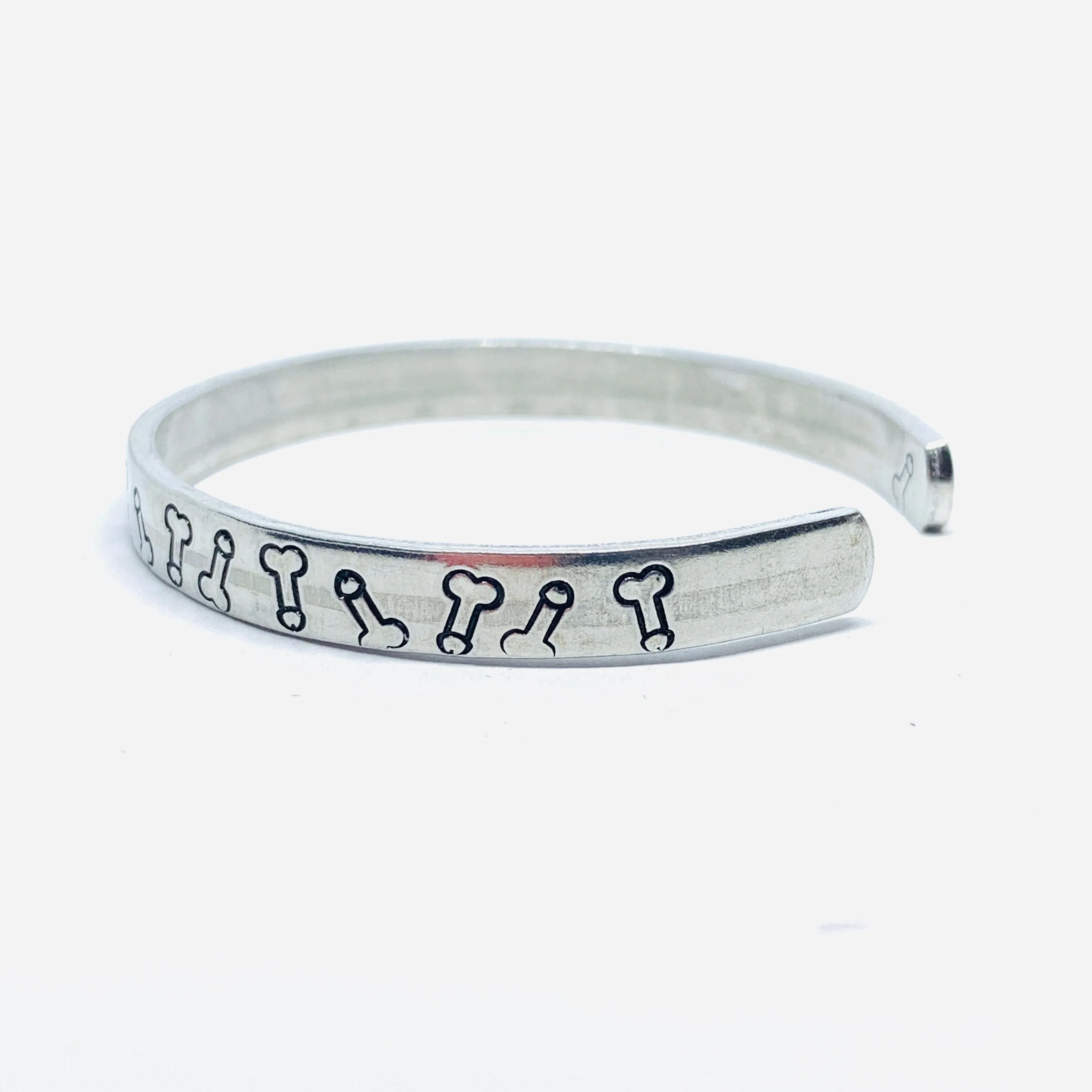 Dicks - Hand Stamped Cuff Bracelet