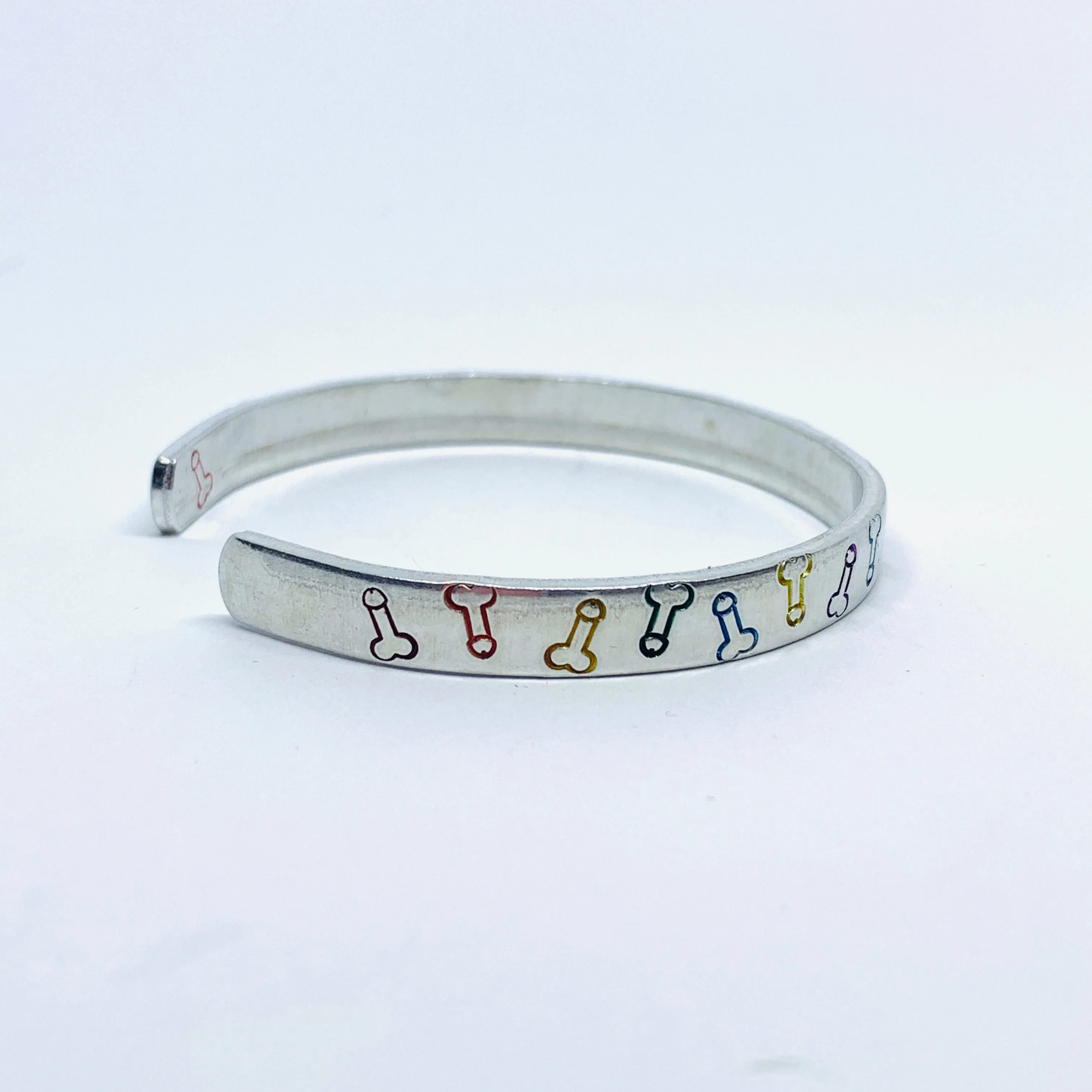 Dicks - Hand Stamped Cuff Bracelet