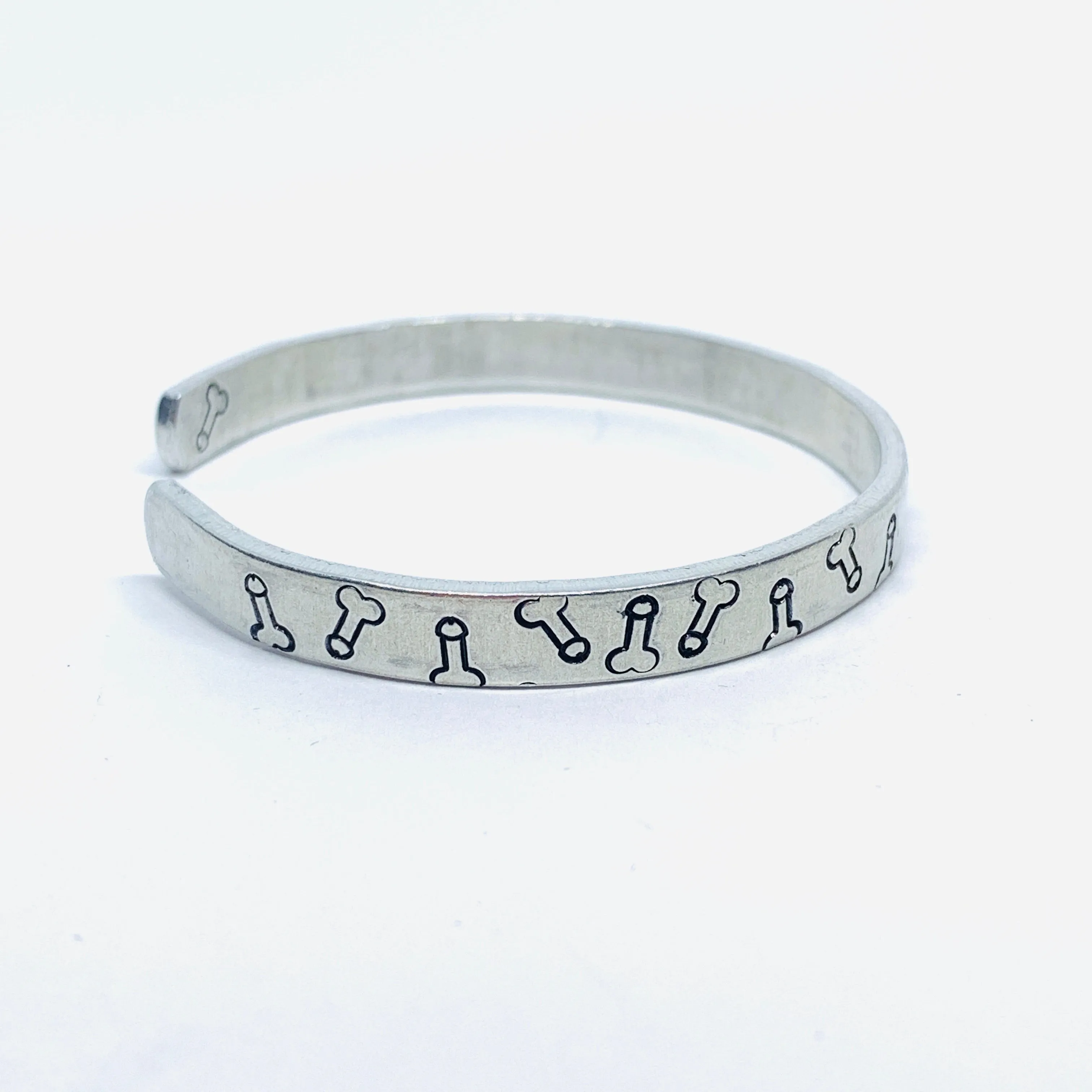 Dicks - Hand Stamped Cuff Bracelet