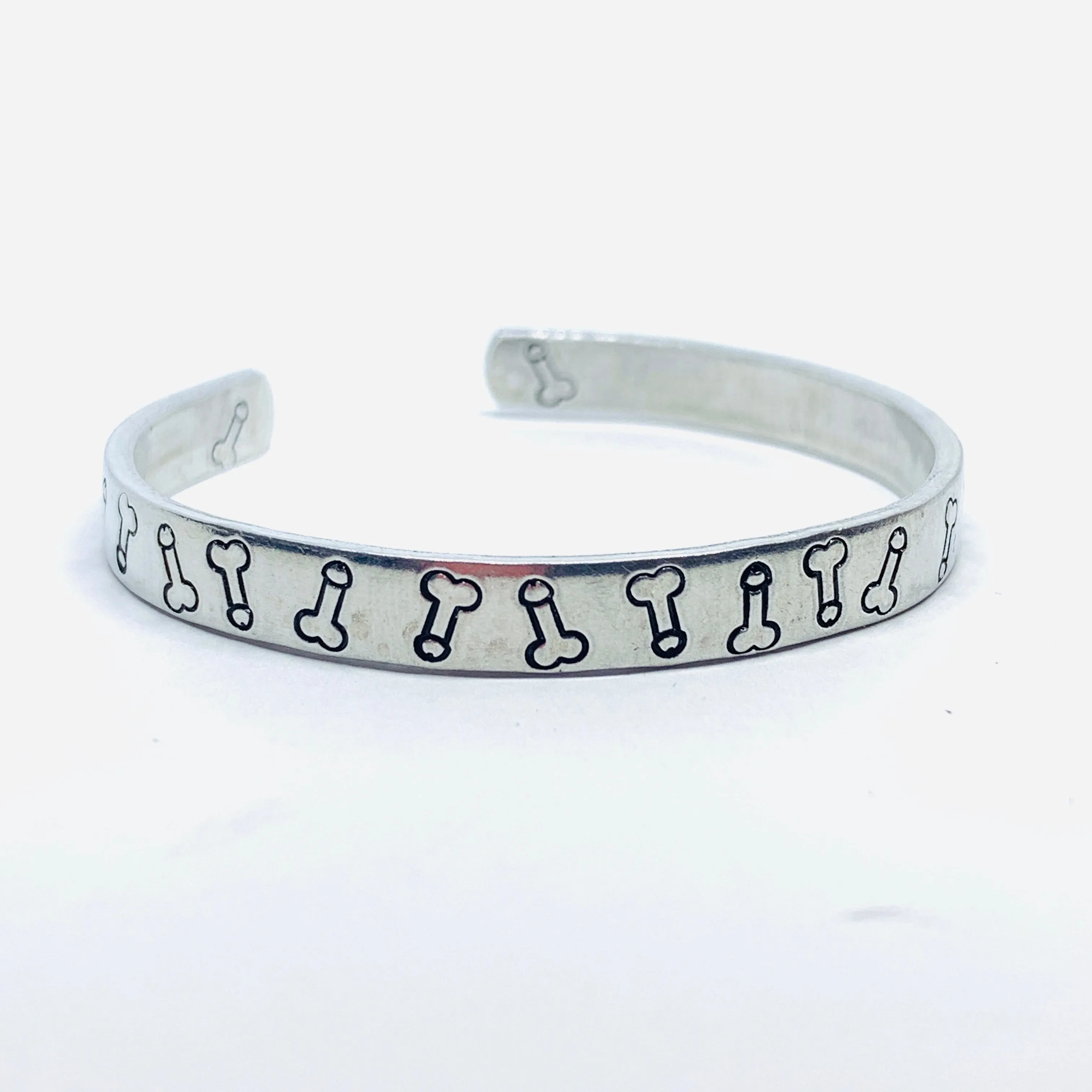 Dicks - Hand Stamped Cuff Bracelet