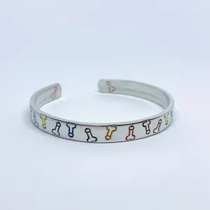 Dicks - Hand Stamped Cuff Bracelet