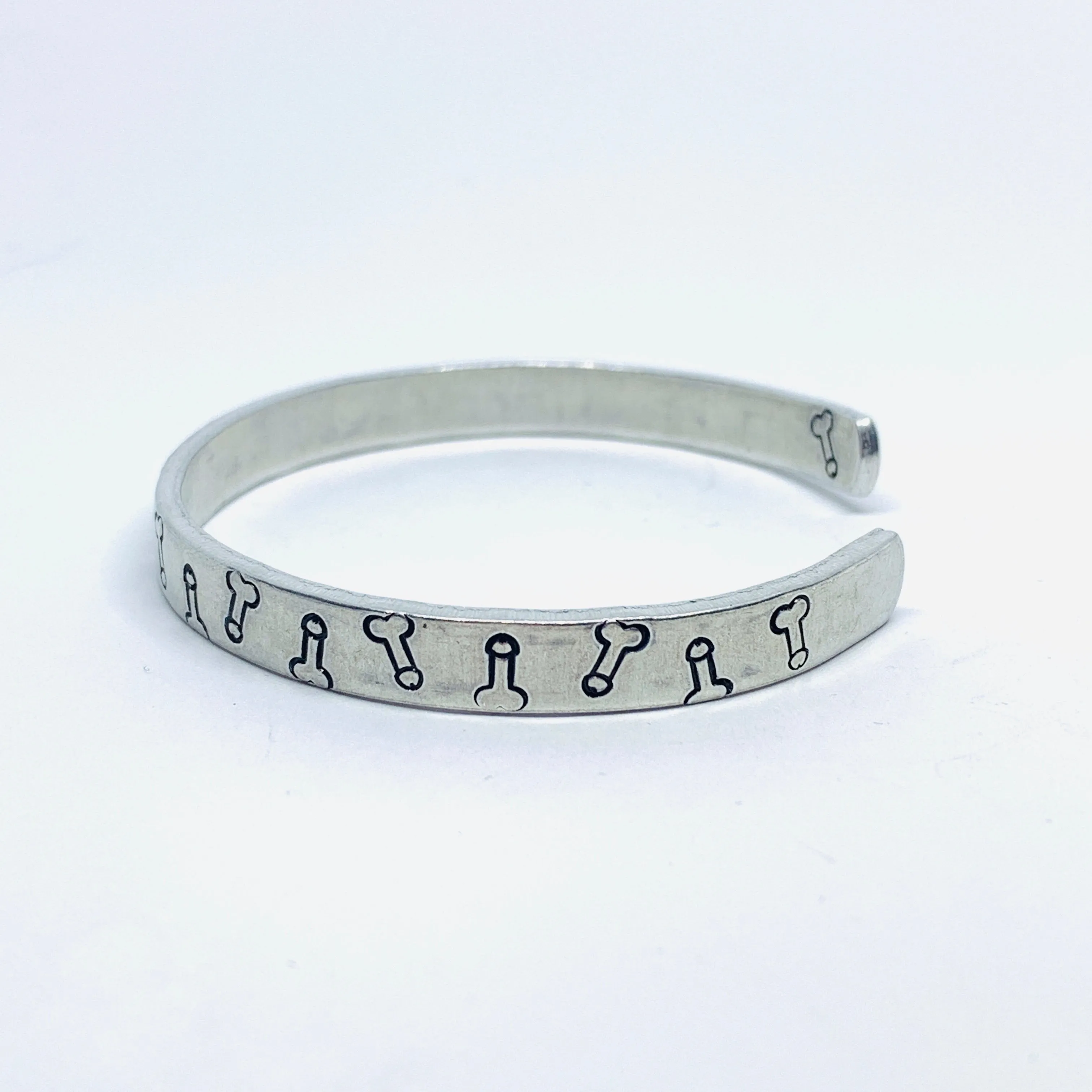 Dicks - Hand Stamped Cuff Bracelet