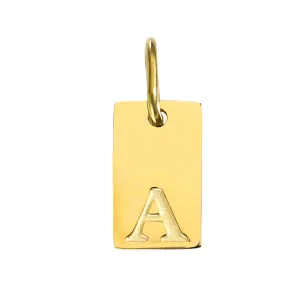 DOMINIQUE Initial Letter Necklace
