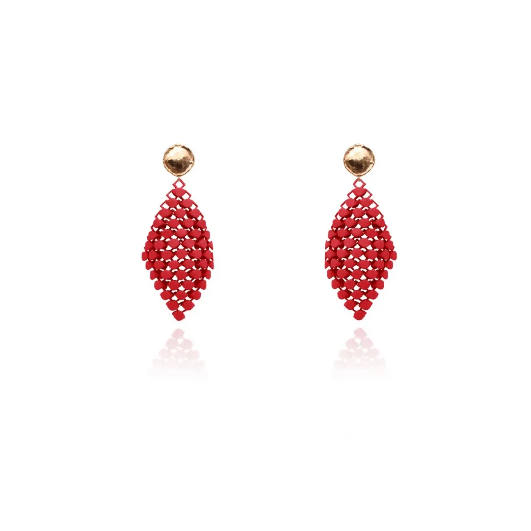 Earring Pendants Lobster Red