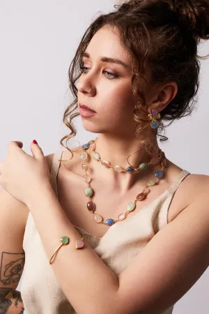 Elegant Brass Necklace - Taleed