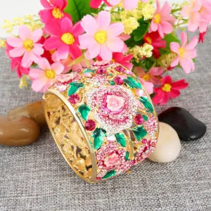 Enamel Flower Rose