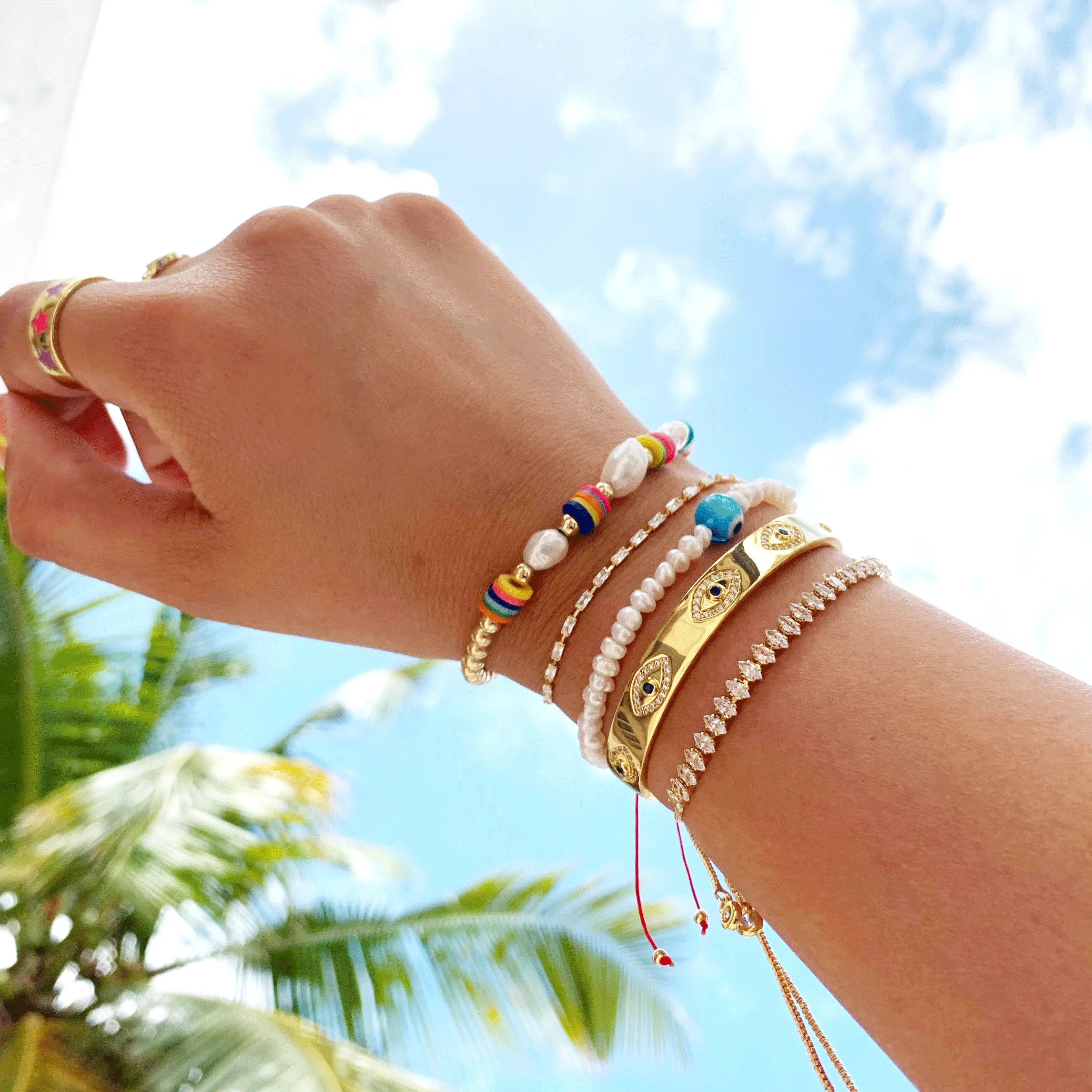 Evil Eye Cuff