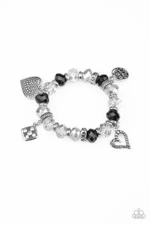 Fabulously Flirty Black Paparazzi Bracelet