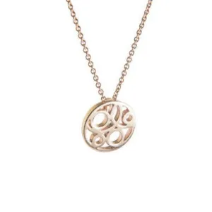 Flow Pendant Small 9ct Yellow Gold