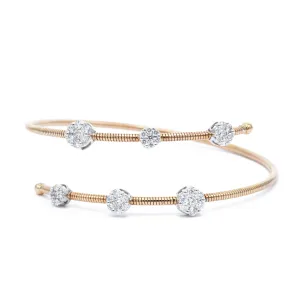 Flower Wrap Cuff