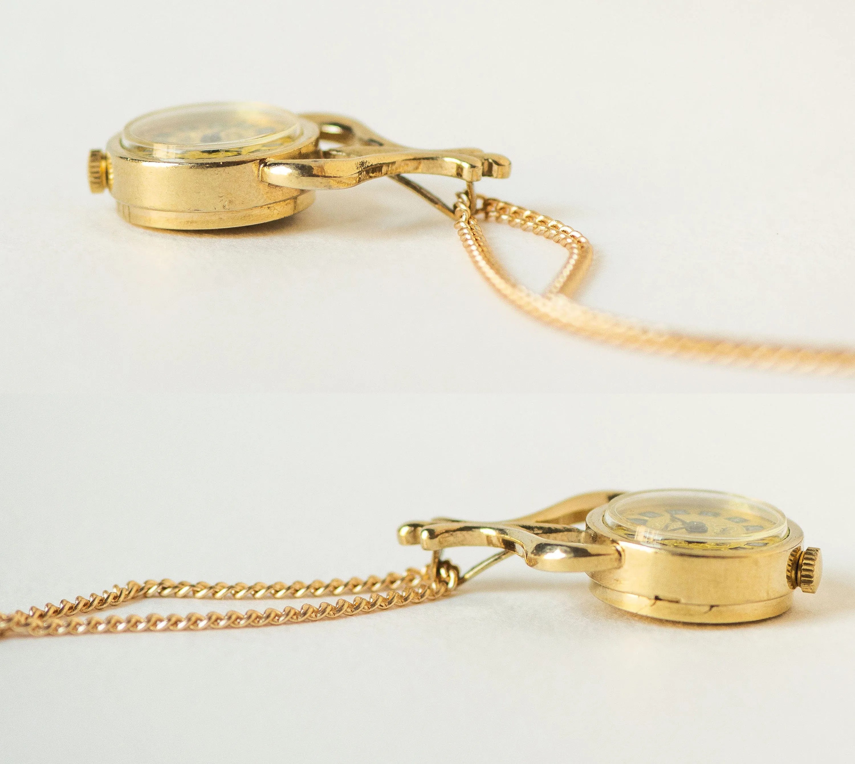 Flowers case watch necklace Seagull, women's pendant watch unique, ornamented watch pendant gold plated, rare design fashion pendant gift