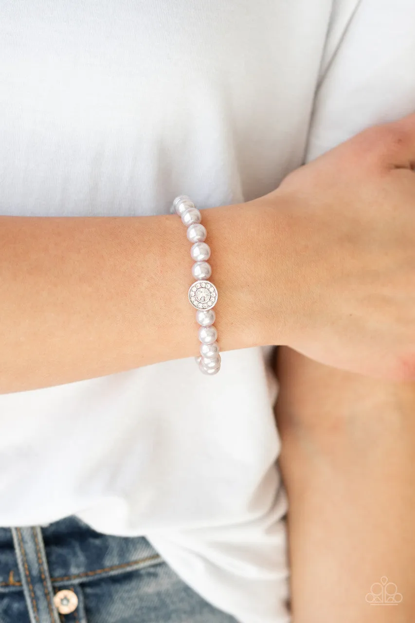 Follow My Lead Silver Paparazzi Bracelet