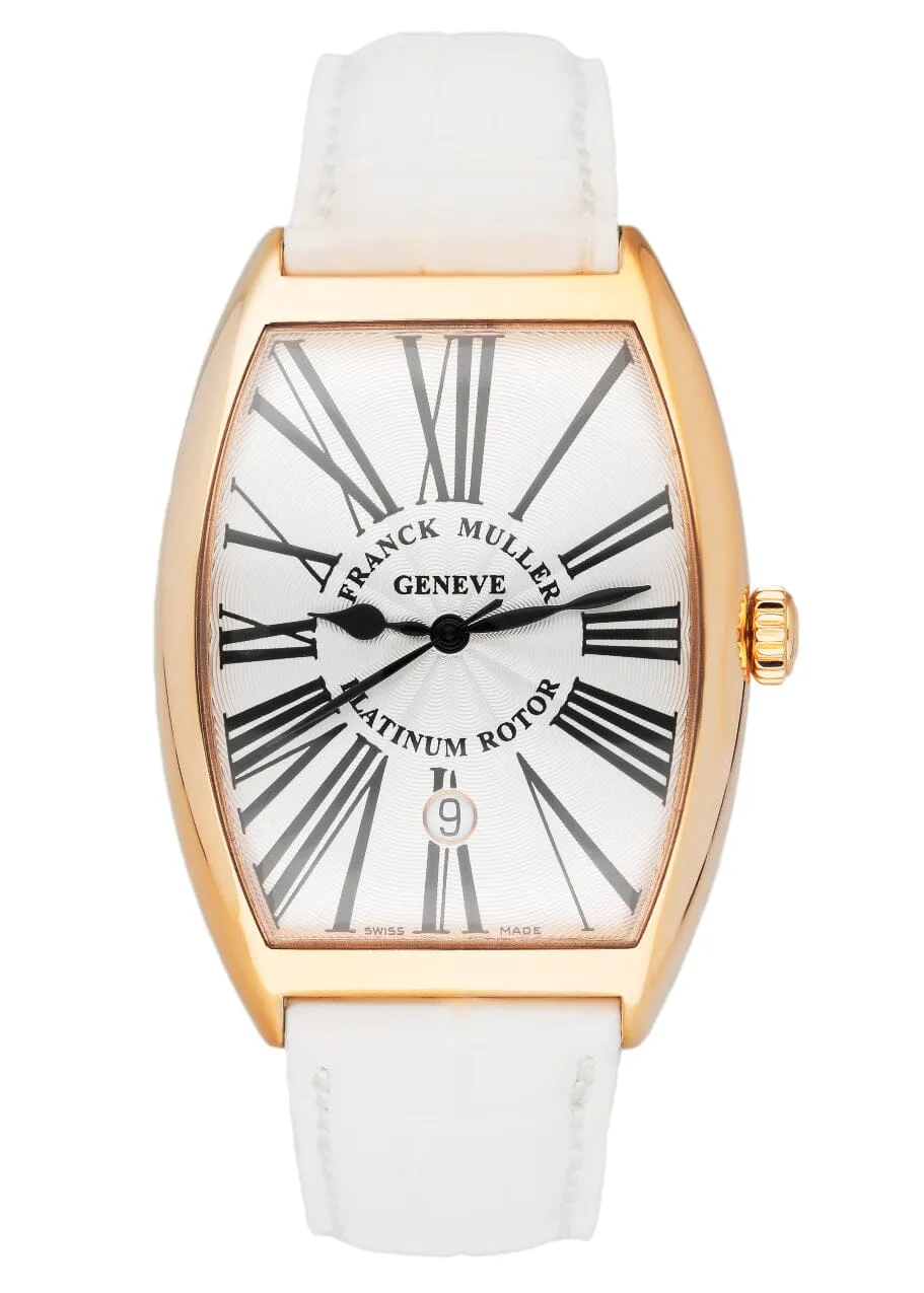 Franck Muller Cintree Curvex 6850 B SC DT RA Mens Watch With Papers