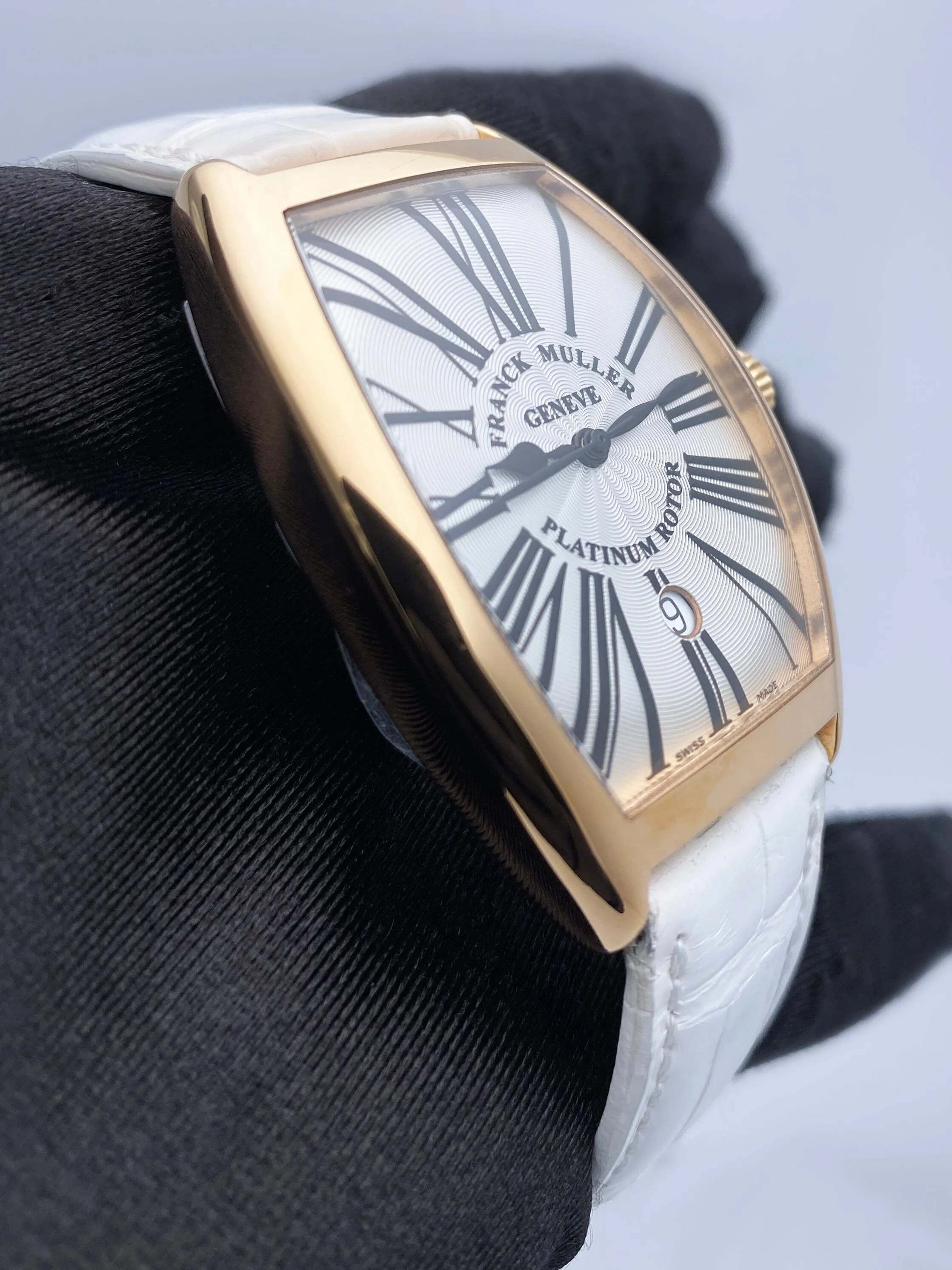 Franck Muller Cintree Curvex 6850 B SC DT RA Mens Watch With Papers