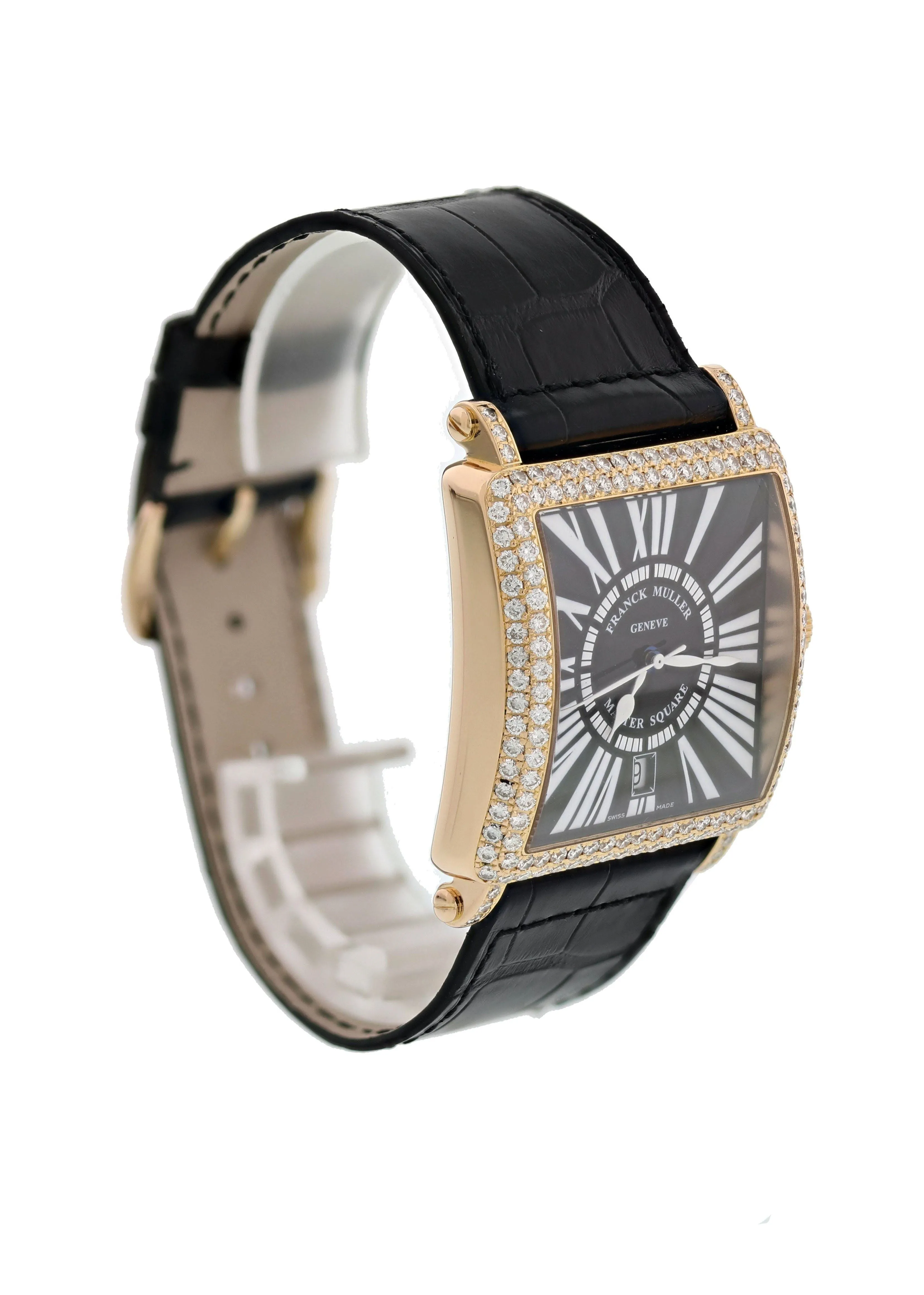 Franck Muller Master Square 6000 H SC D Ladies Watch Original Papers