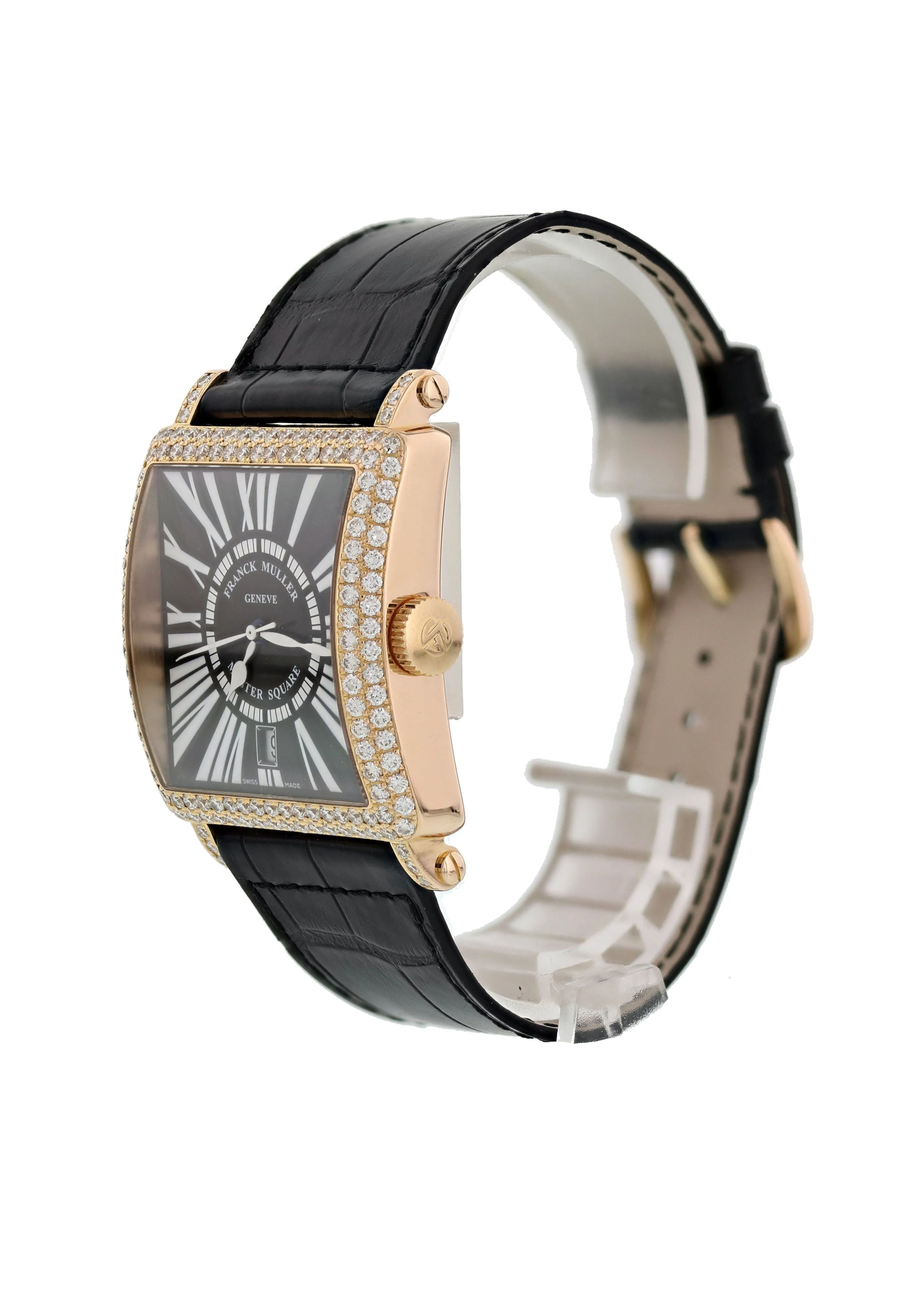 Franck Muller Master Square 6000 H SC D Ladies Watch Original Papers