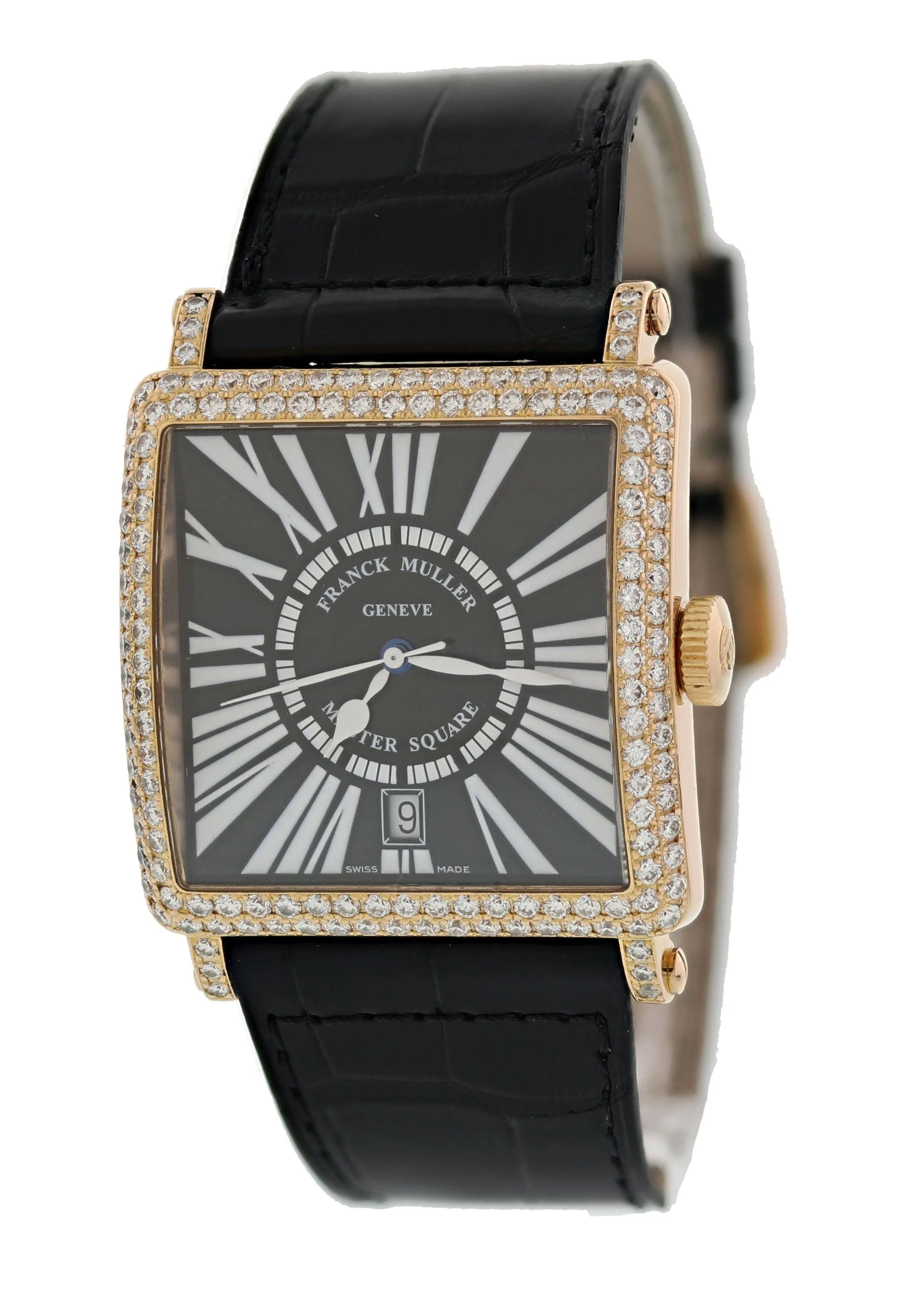 Franck Muller Master Square 6000 H SC D Ladies Watch Original Papers