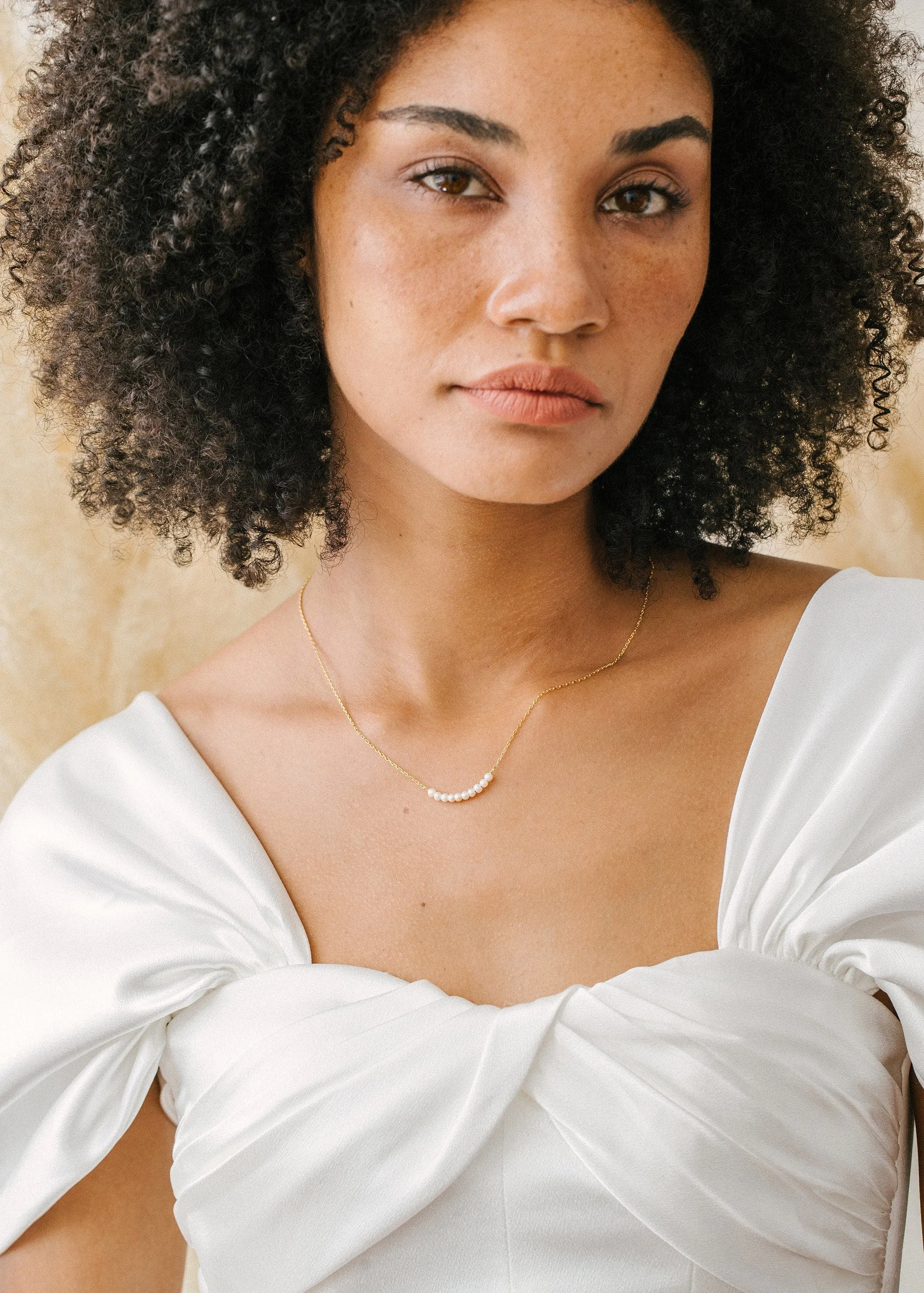 Friendship Circle Necklace  - Pearl Necklace
