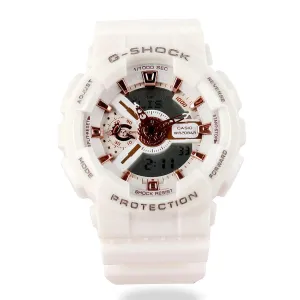 G-Shock Resin-Strap Ana-Digi White Watch